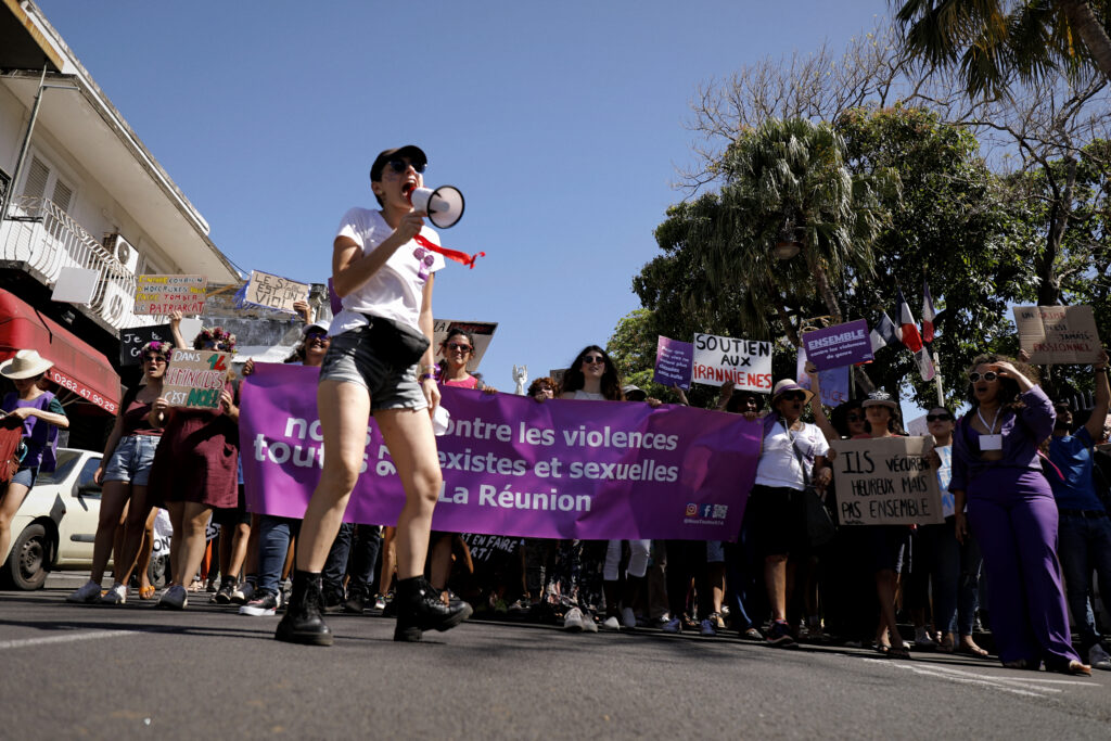 Fighting against sexism and violence, Réunion, France